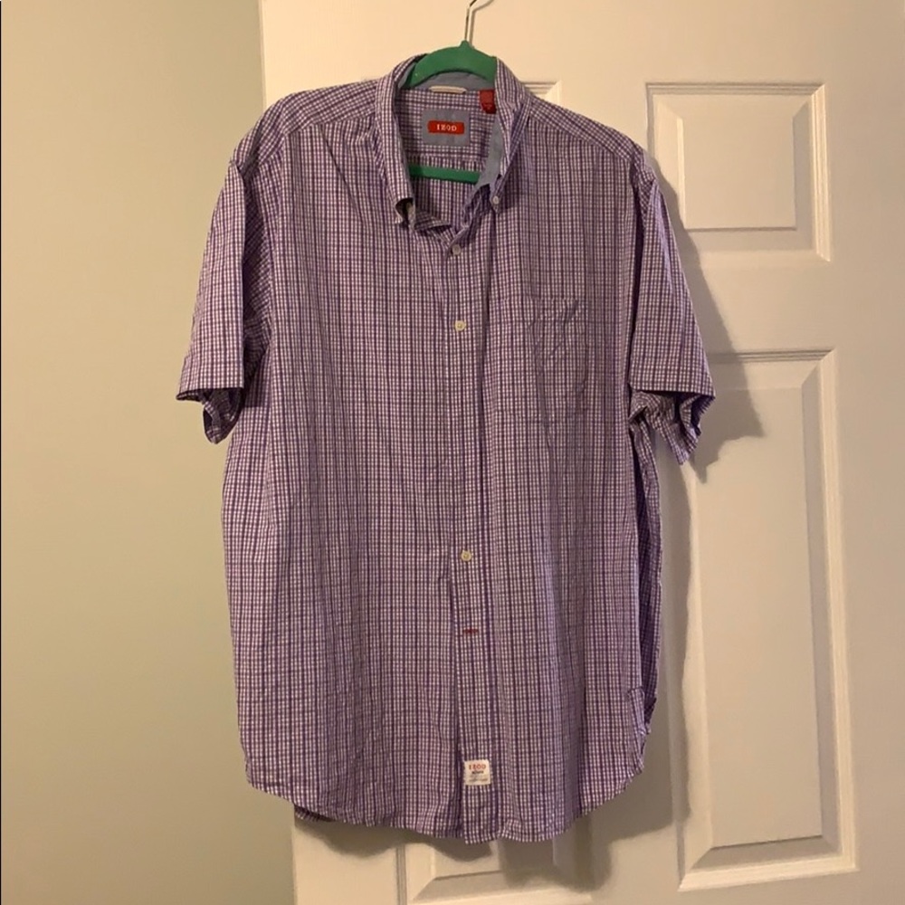 Button down polo shirt sleeve